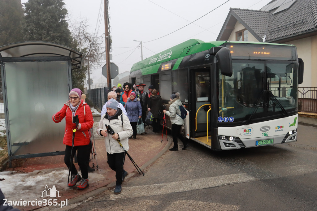 Fotorelacja: Karnawałowy Marsz Nordic Walking w Zawierciu