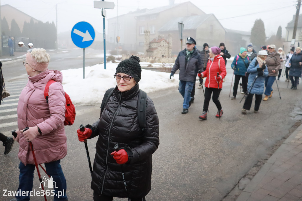 Fotorelacja: Karnawałowy Marsz Nordic Walking w Zawierciu