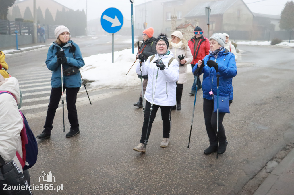 Fotorelacja: Karnawałowy Marsz Nordic Walking w Zawierciu