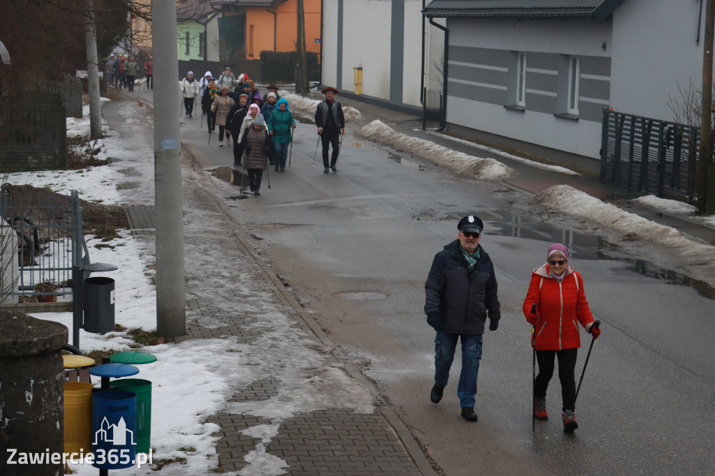 Fotorelacja: Karnawałowy Marsz Nordic Walking w Zawierciu