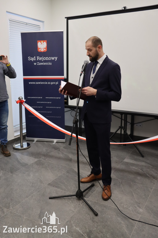 Fotorelacja: Oficjalne Otwarcie Ośrodka Kuratorskiego przy Sądzie Rejonowym w Zawierciu