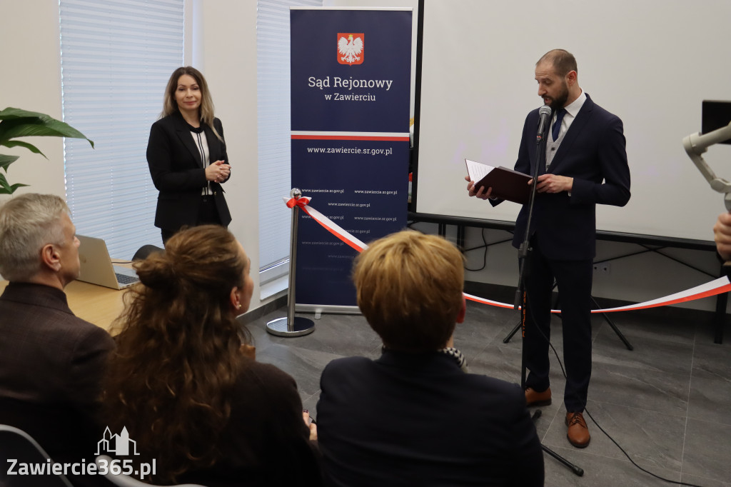 Fotorelacja: Oficjalne Otwarcie Ośrodka Kuratorskiego przy Sądzie Rejonowym w Zawierciu