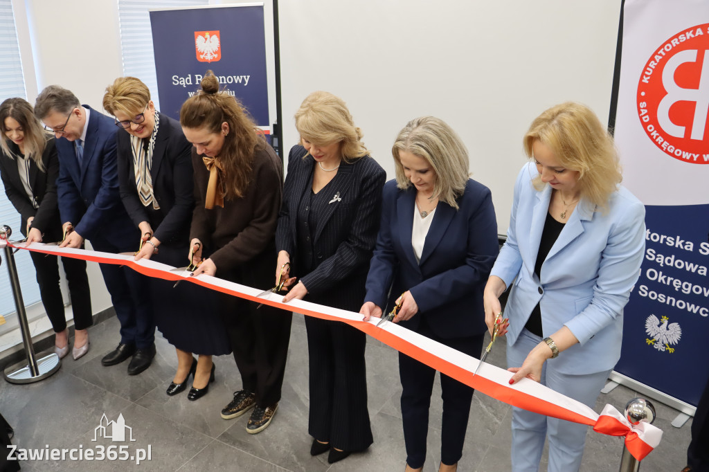 Fotorelacja: Oficjalne Otwarcie Ośrodka Kuratorskiego przy Sądzie Rejonowym w Zawierciu