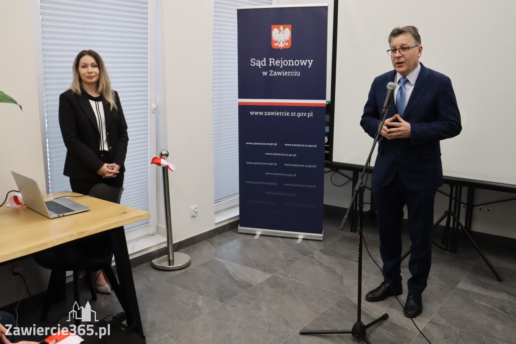 Fotorelacja: Oficjalne Otwarcie Ośrodka Kuratorskiego przy Sądzie Rejonowym w Zawierciu