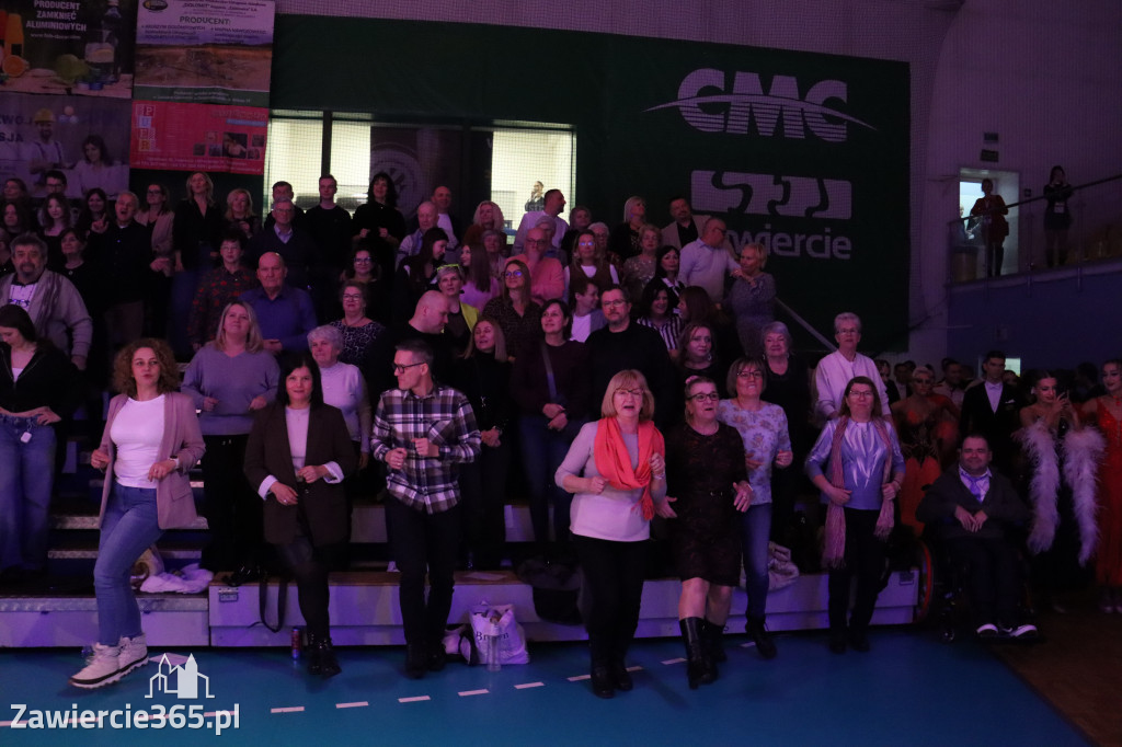 Fotorelacja II: Międzynarodowy Turniej Tańca Towarzyskiego z Iwoną Pavlović w Zawierciu