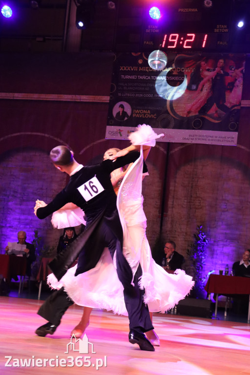 Fotorelacja III: Międzynarodowy Turniej Tańca Towarzyskiego z Iwoną Pavlović w Zawierciu