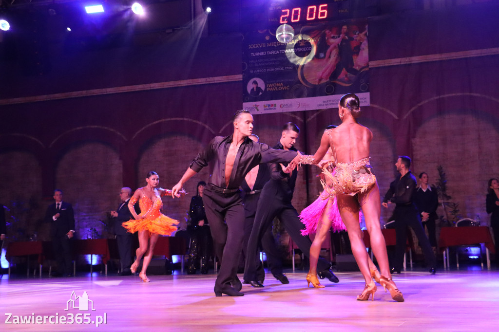 Fotorelacja IV: Międzynarodowy Turniej Tańca Towarzyskiego z Iwoną Pavlović w Zawierciu