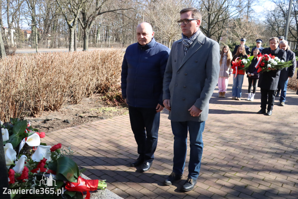 Fotorelacja: Narodowy Dzień Pamięci „Żołnierzy Wyklętych” w Zawierciu