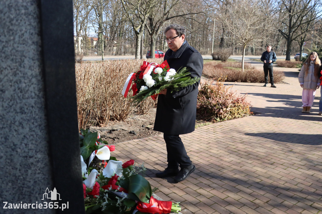 Fotorelacja: Narodowy Dzień Pamięci „Żołnierzy Wyklętych” w Zawierciu