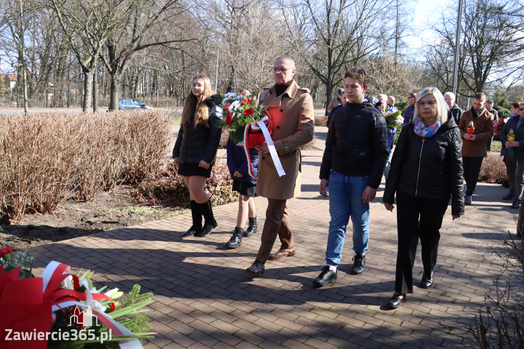 Fotorelacja: Narodowy Dzień Pamięci „Żołnierzy Wyklętych” w Zawierciu