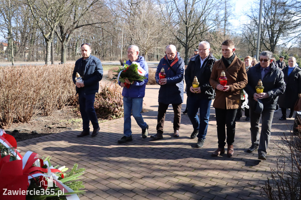 Fotorelacja: Narodowy Dzień Pamięci „Żołnierzy Wyklętych” w Zawierciu