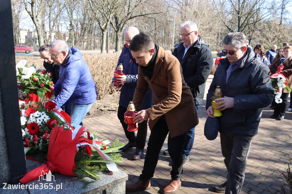 Fotorelacja: Narodowy Dzień Pamięci „Żołnierzy Wyklętych” w Zawierciu