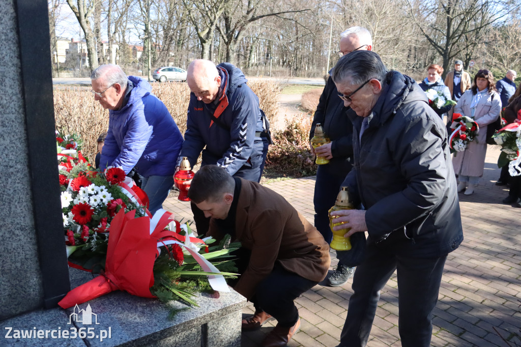 Fotorelacja: Narodowy Dzień Pamięci „Żołnierzy Wyklętych” w Zawierciu