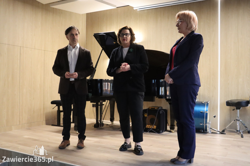Fotorelacja: Otwarcie sali kameralnej Szkoły Muzycznej w Zawierciu