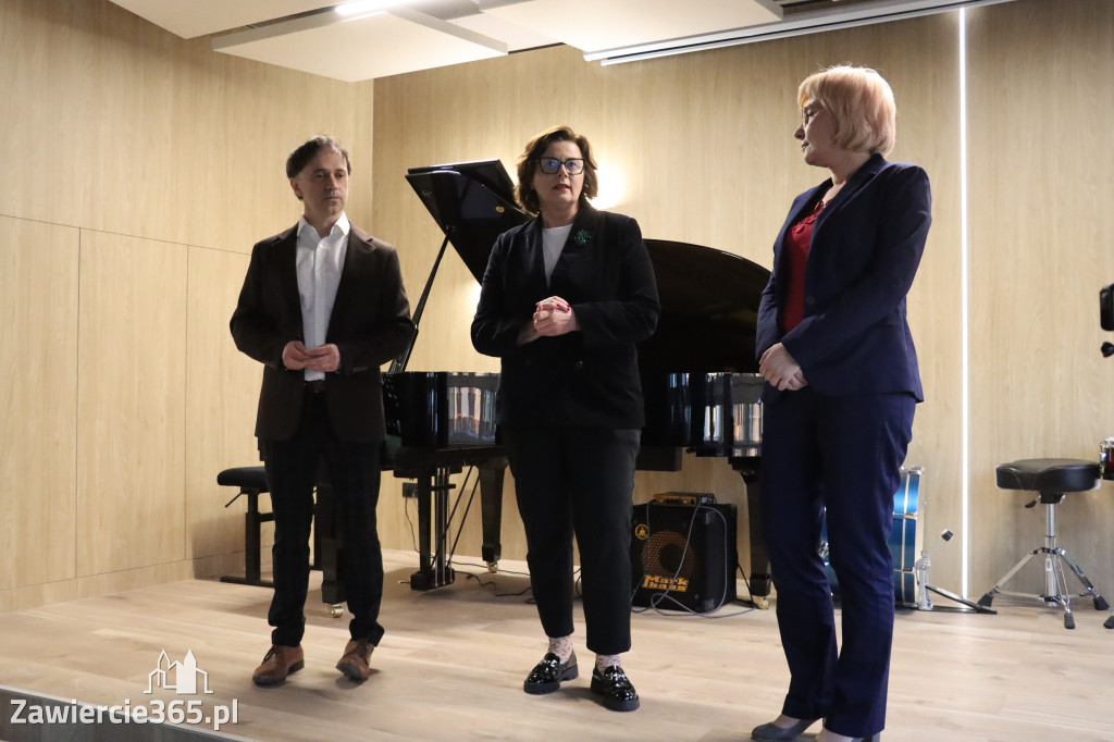 Fotorelacja: Otwarcie sali kameralnej Szkoły Muzycznej w Zawierciu