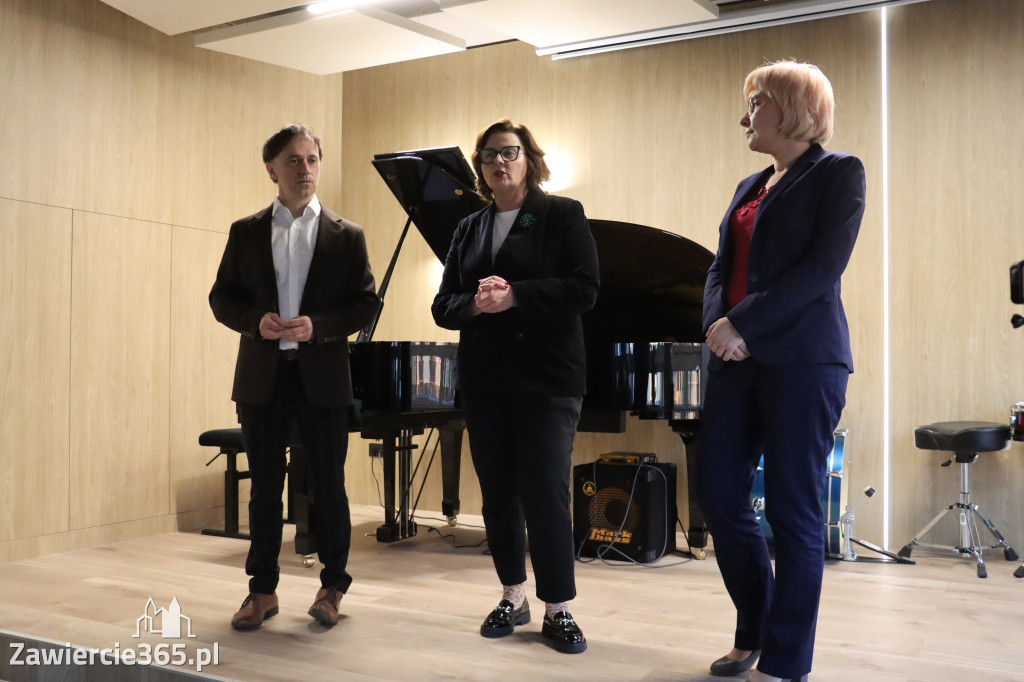 Fotorelacja: Otwarcie sali kameralnej Szkoły Muzycznej w Zawierciu