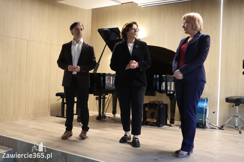 Fotorelacja: Otwarcie sali kameralnej Szkoły Muzycznej w Zawierciu