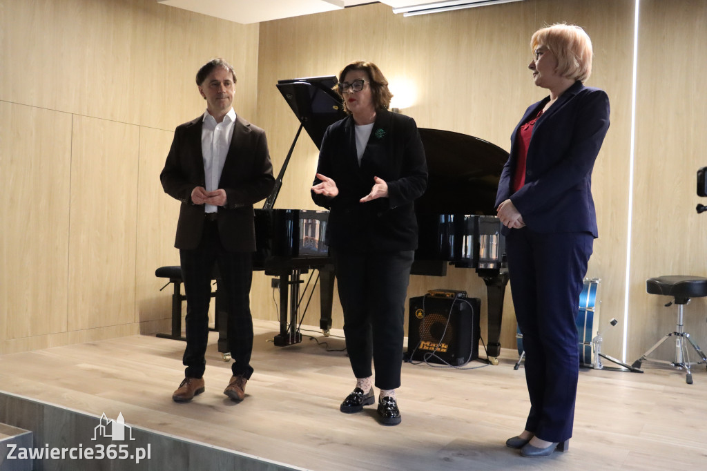 Fotorelacja: Otwarcie sali kameralnej Szkoły Muzycznej w Zawierciu