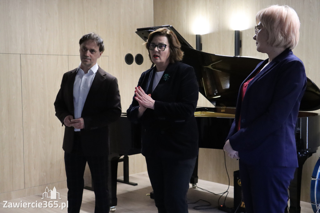 Fotorelacja: Otwarcie sali kameralnej Szkoły Muzycznej w Zawierciu