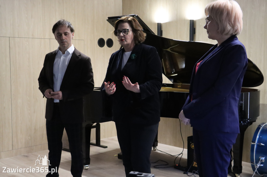 Fotorelacja: Otwarcie sali kameralnej Szkoły Muzycznej w Zawierciu