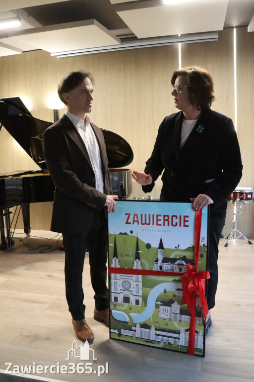 Fotorelacja: Otwarcie sali kameralnej Szkoły Muzycznej w Zawierciu