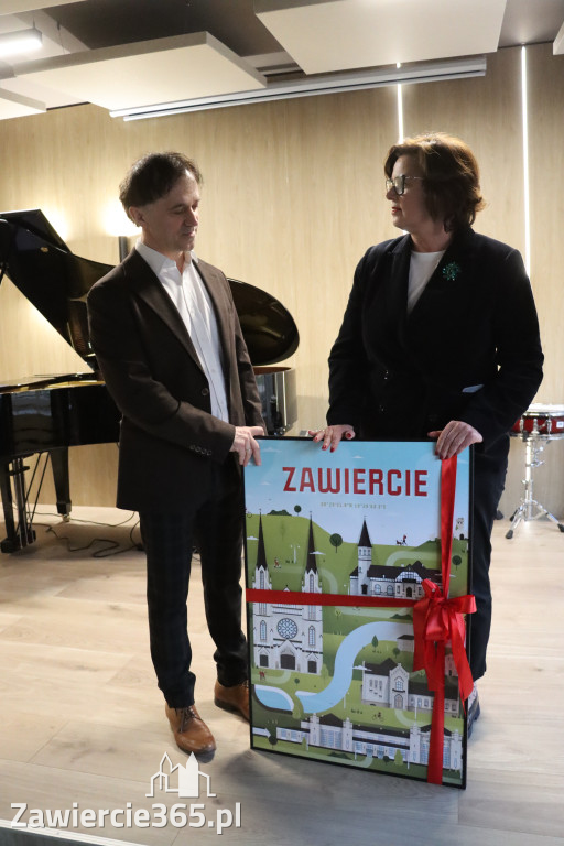 Fotorelacja: Otwarcie sali kameralnej Szkoły Muzycznej w Zawierciu