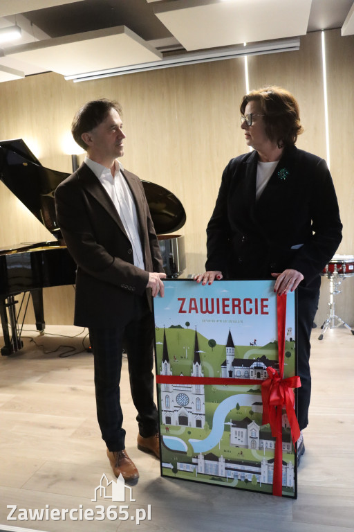 Fotorelacja: Otwarcie sali kameralnej Szkoły Muzycznej w Zawierciu