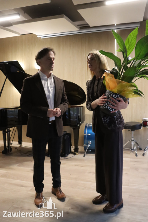 Fotorelacja: Otwarcie sali kameralnej Szkoły Muzycznej w Zawierciu