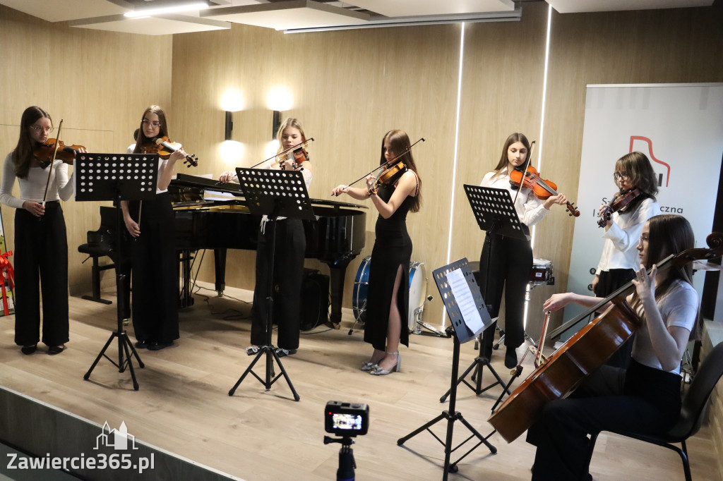 Fotorelacja: Otwarcie sali kameralnej Szkoły Muzycznej w Zawierciu