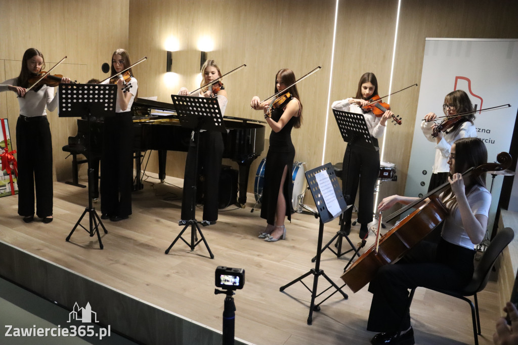 Fotorelacja: Otwarcie sali kameralnej Szkoły Muzycznej w Zawierciu