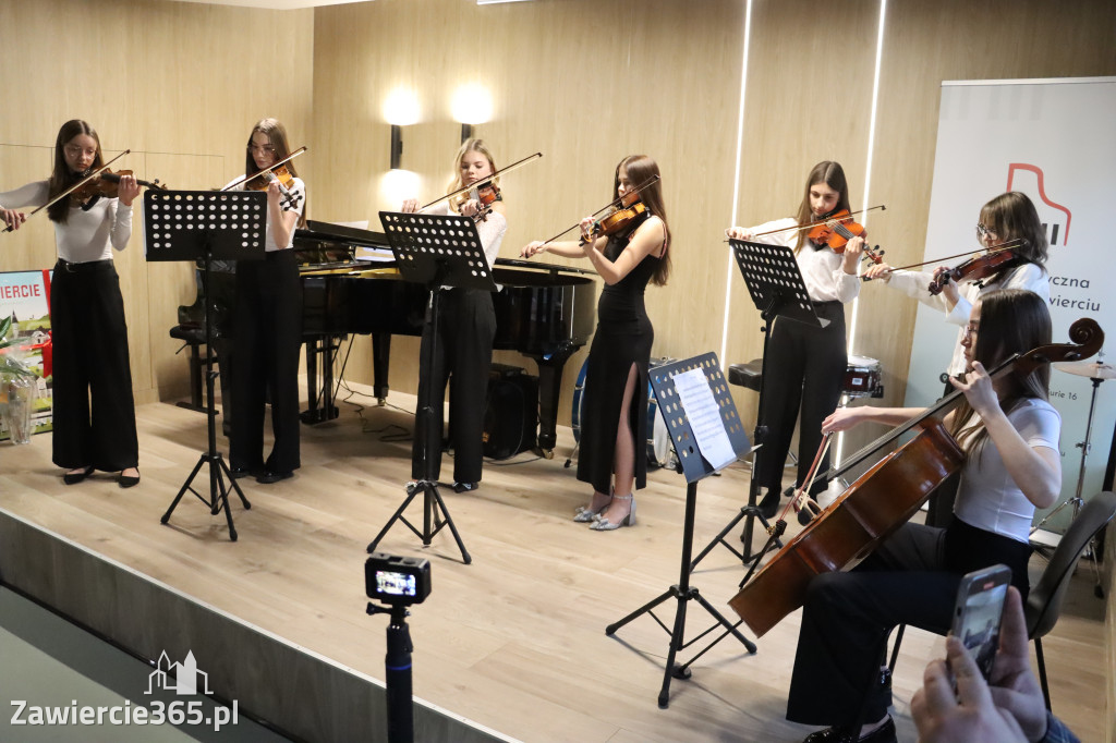 Fotorelacja: Otwarcie sali kameralnej Szkoły Muzycznej w Zawierciu