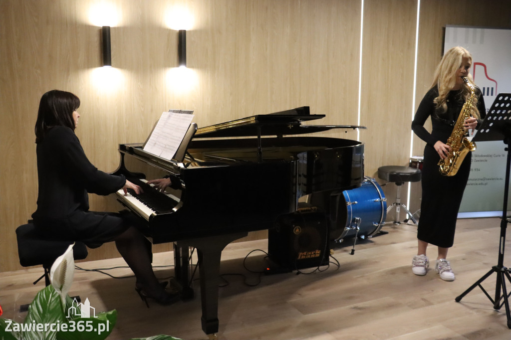 Fotorelacja: Otwarcie sali kameralnej Szkoły Muzycznej w Zawierciu