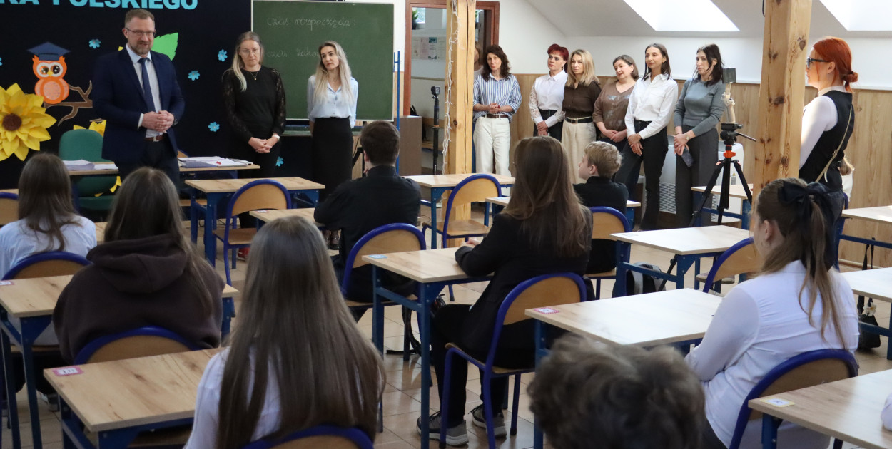 Fotorelacja: Olimpiada Języka Polskiego organizowana przez nasze KLO w Zawierciu