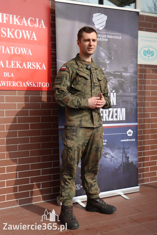 Fotorelacja: Rozpoczęcie kwalifikacji wojskowej w Powiecie Zawierciańskim