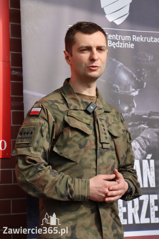 Fotorelacja: Rozpoczęcie kwalifikacji wojskowej w Powiecie Zawierciańskim