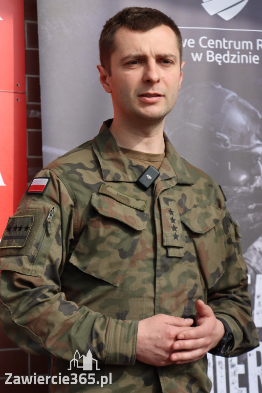 Fotorelacja: Rozpoczęcie kwalifikacji wojskowej w Powiecie Zawierciańskim