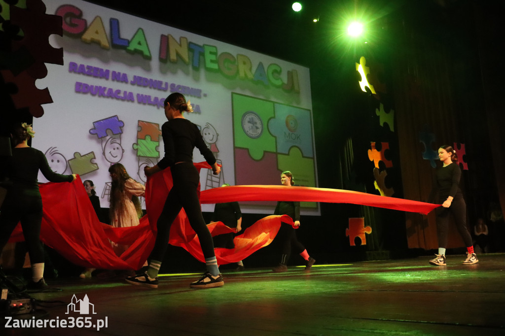 Fotorelacja I: GALA INTEGRACJI zorganizowana przez Szkoła Podstawowa nr 4 w Zawierciu