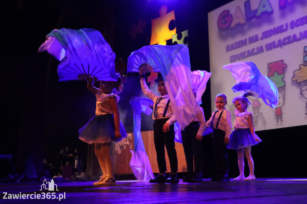 Fotorelacja I: GALA INTEGRACJI zorganizowana przez Szkoła Podstawowa nr 4 w Zawierciu
