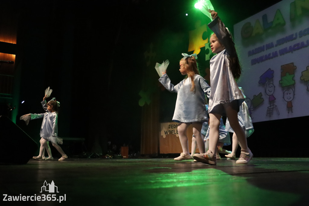 Fotorelacja I: GALA INTEGRACJI zorganizowana przez Szkoła Podstawowa nr 4 w Zawierciu