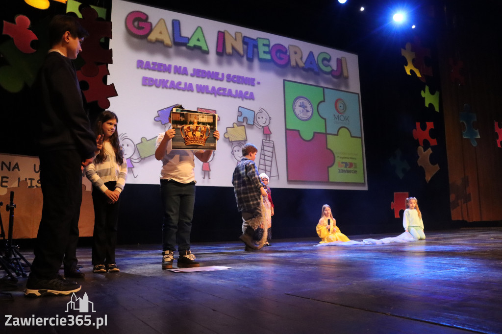 Fotorelacja I: GALA INTEGRACJI zorganizowana przez Szkoła Podstawowa nr 4 w Zawierciu