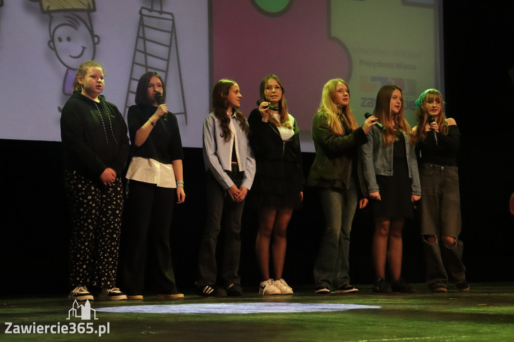 Fotorelacja I: GALA INTEGRACJI zorganizowana przez Szkoła Podstawowa nr 4 w Zawierciu