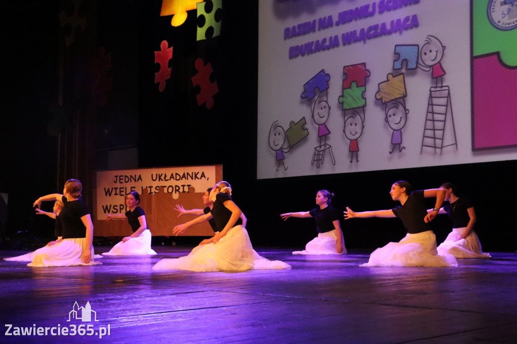 Fotorelacja II: GALA INTEGRACJI zorganizowana przez Szkoła Podstawowa nr 4 w Zawierciu