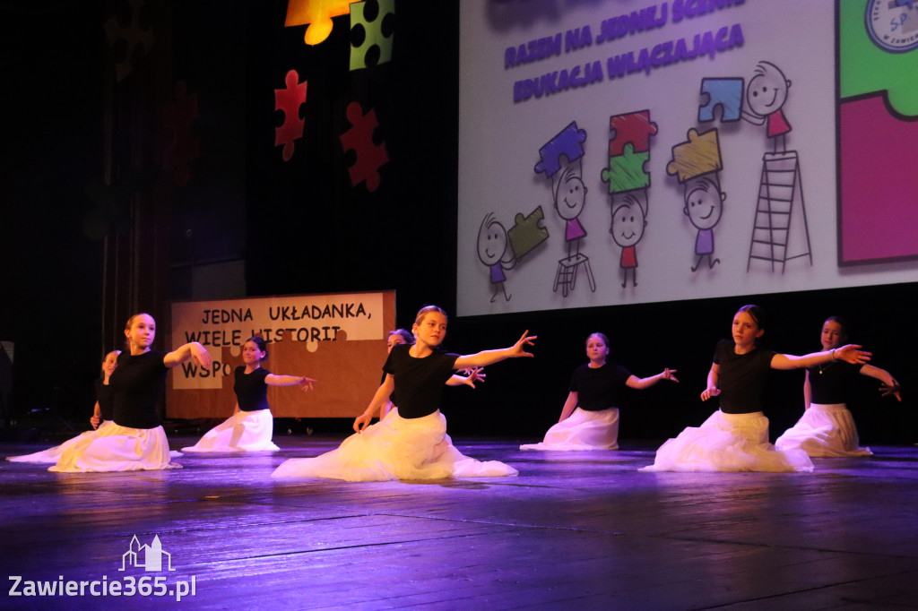 Fotorelacja II: GALA INTEGRACJI zorganizowana przez Szkoła Podstawowa nr 4 w Zawierciu