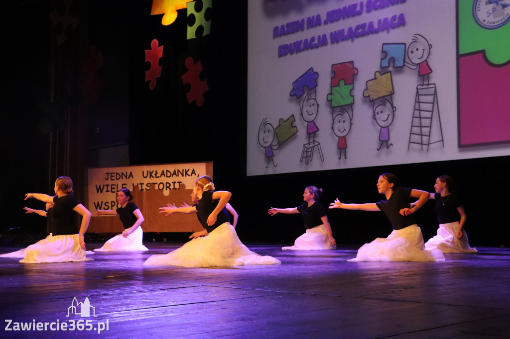 Fotorelacja II: GALA INTEGRACJI zorganizowana przez Szkoła Podstawowa nr 4 w Zawierciu