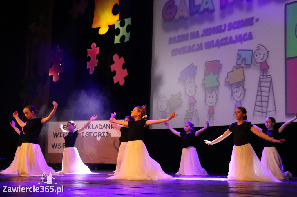 Fotorelacja II: GALA INTEGRACJI zorganizowana przez Szkoła Podstawowa nr 4 w Zawierciu