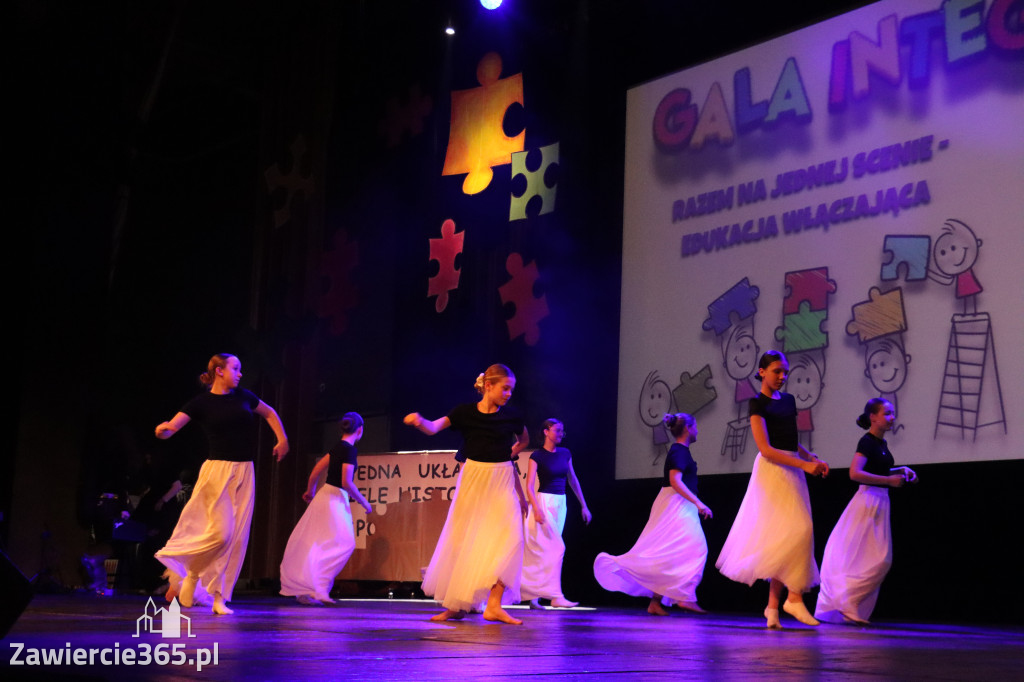 Fotorelacja II: GALA INTEGRACJI zorganizowana przez Szkoła Podstawowa nr 4 w Zawierciu