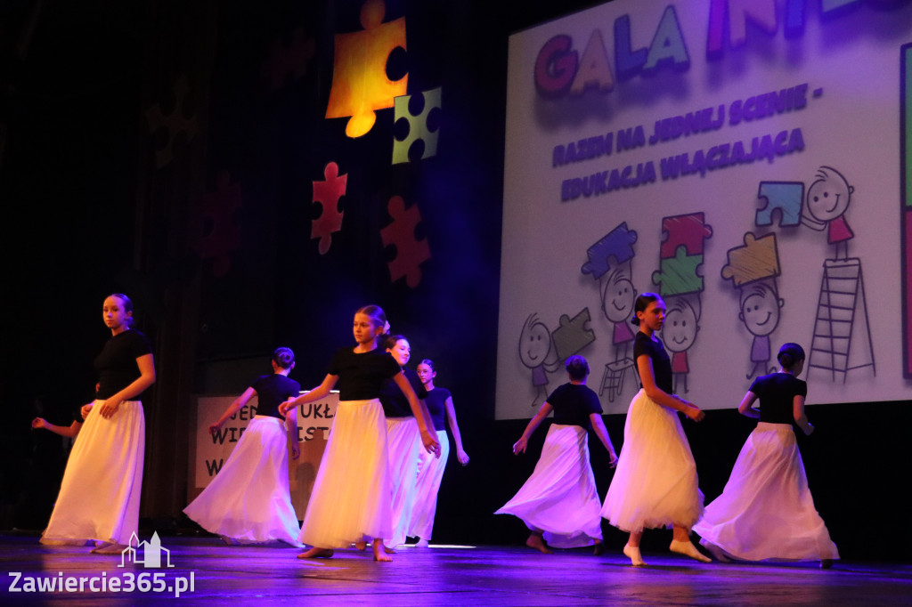 Fotorelacja II: GALA INTEGRACJI zorganizowana przez Szkoła Podstawowa nr 4 w Zawierciu