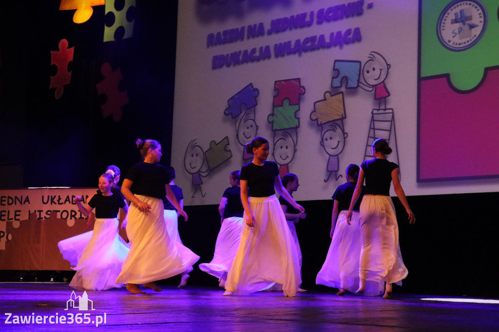 Fotorelacja II: GALA INTEGRACJI zorganizowana przez Szkoła Podstawowa nr 4 w Zawierciu