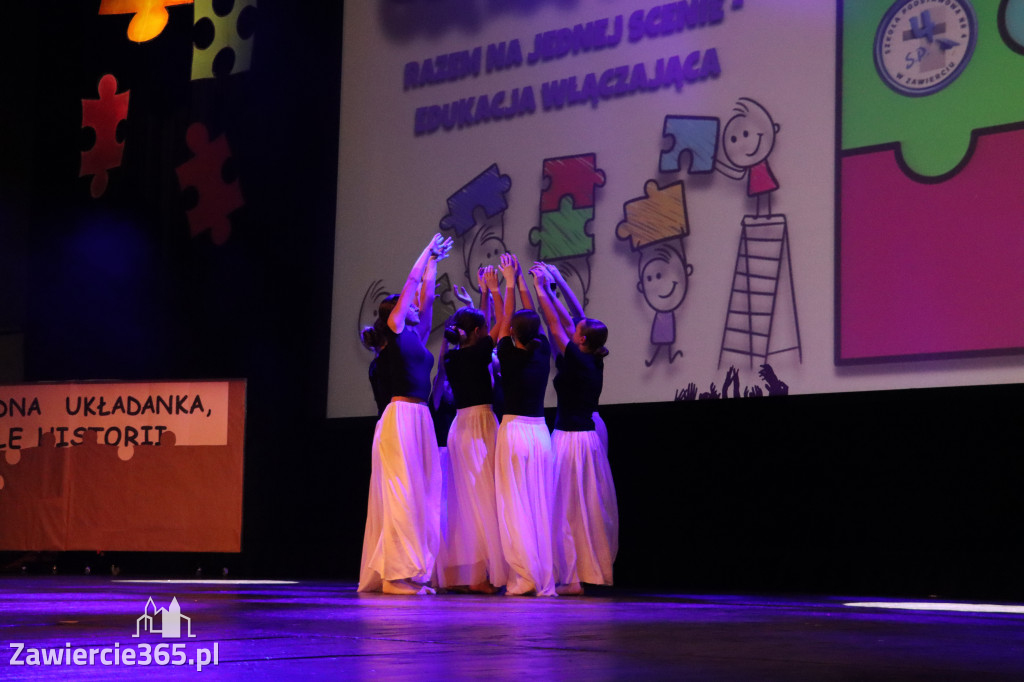 Fotorelacja II: GALA INTEGRACJI zorganizowana przez Szkoła Podstawowa nr 4 w Zawierciu