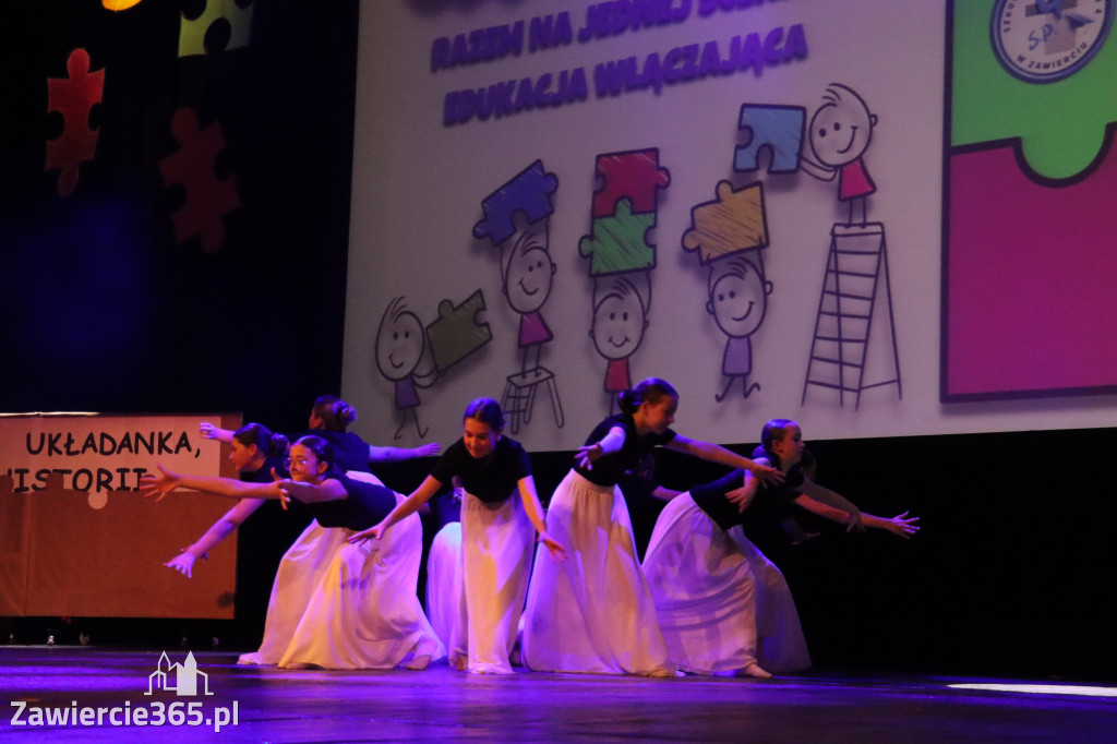 Fotorelacja II: GALA INTEGRACJI zorganizowana przez Szkoła Podstawowa nr 4 w Zawierciu